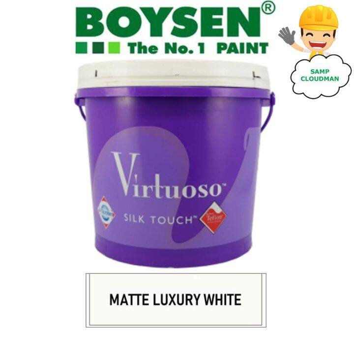 【READY STOCK】 ♖Boysen Virtuoso Odorless Anti-Bacterial Paint with ...