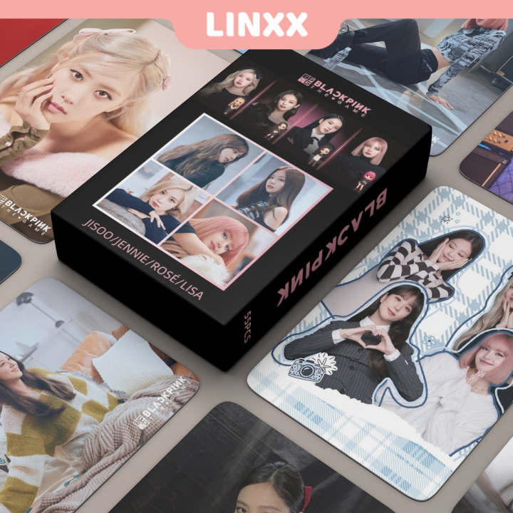 LINXX 55 Pcs BlackPink BPTG THE GAME Album Lomo Card Kpop Photocards ...