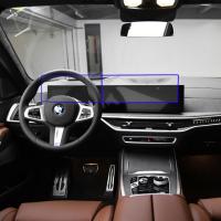 กระจกเทมเปอร์ปกป้องหน้าจอสำหรับรถ BMW X7 2023 2024อุปกรณ์เสริม GPS