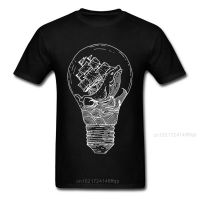 Sailor Light Whale Ship Men T-Shirt 2018 Black/White Novelty Cartoon Design Adult Fitness Cotton Top T Shirts 【Size S-4XL-5XL-6XL】