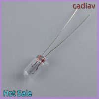 ของขวัญคริสต์มาส Cadiav 10ชิ้นหลอดไฟขนาดเล็ก3 4 5มม. 3 6 12 24โวลต์หลอดไฟไส้หลอดไฟนีออนเอดิสันข้าว