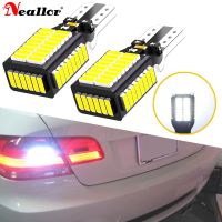 (Premium car)หลอดไฟ LED W16W T15 Led Canbus ไม่มีข้อผิดพลาดฟรี920 921 912โคมไฟไดโอดอัตโนมัติ4014SMD ไฟถอยหลังรถสำรองหยุด6000K สีขาว DC 12V