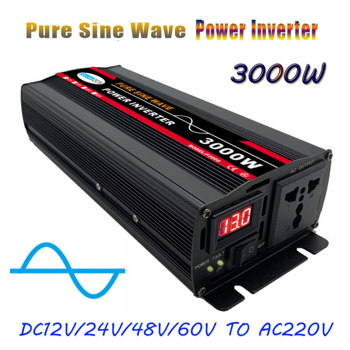 Peyto 【60hz】 Solar Power Inverter Pure Sine Wave 1000w 1600w 2000w 