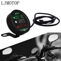 4-in-1 Motorcycle Meter Time/Water Temperature/Voltage/USB Table For Honda Grom Cb190r Cbr250r Yamaha Fz1 Fz6 Ybr 125 Bmw F800r