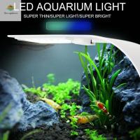 AIRER Waterproof 10W 220V High-power Fish Tank Water Grass Lighting 24 LED Clip-on Lamp LED Light Aquarium Light Plants Grow Lamp