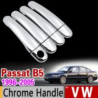 สำหรับ VW Passat B5 B5.5ฝาครอบมือจับโครเมี่ยม Volkswagen 1996-2005รถยนต์ซีดาน2003สติ๊กเกอร์ตกแต่งรถยนต์แต่งรถ