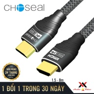 Cáp HDMI Choseal 2.0 4K Cao Cấp loại tròn 5m dành cho Tivi máy tinh 3D 4k thumbnail