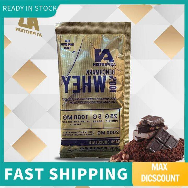 A1 Protein Benchmark Whey Protein 1 serving sachet Lazada PH