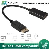 DP To HDMI-compatib Cable Adapter Stable Transmission DisplayPort To Cable For Macbook Pro Air Projector Camera TV Computer Adapters Adapters