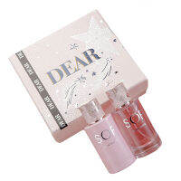 น้ำหอมผู้หญิง Dear Sof EDT 50ml*2 แพ็คคู่ กลิ่นหอมลูกพีช ผสมผสานกับกลิ่นกุหลาบอ่อนๆ กลิ่นหอมผู้ดี มีความติดทนยาวนาน