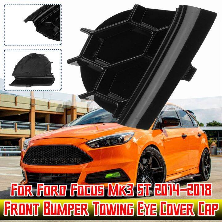 Parachoques delantero de gancho de remolque de cubierta de ojo Mk3 ST para Ford Focus Mk3 ST focus mk3 st Parachoques delantero de gancho de remolque de cubierta de ojo Mk3 ST para Ford Focus Mk3 ST