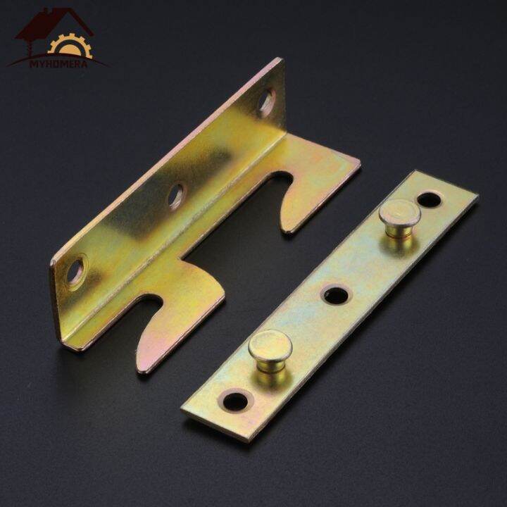 8pcs-4-sets-metal-bed-bracket-thick-bed-frame-connecting-furniture-rail-hook-brackets-hinge-fitting-connector-lock-diy-hardware