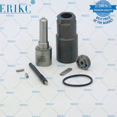 ERIKC Injector Overhaul ชุดซ่อมหัวฉีด DLLA153P885,แผ่น Orifice,Pin,แหวนปิดผนึกสำหรับ Ford Transit 2.4 Tdci 095000-7060