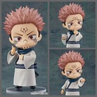 10Cm Jujutsu Kaisen Ryomen Sukuna 1834 # Patung Anime Mainan ตุ๊กตาขยับแขนขาได้ Koleksi Boneka Hadiah Natal Kotak