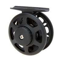 2X Plastic Fly Reel River Fishing Fly Fishing Stream Left / Right Exchange Possible (Reel Diameter 42 mm)