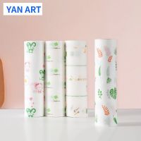 50 Pcs/Roll of Reusable Lazy Rags Kitchen Microfiber Cloth Cleaning Dish Cloth Hand Towel Rolls Organic Dish Cloth Bamboo Towels Dish Cloth  Towels