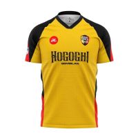 2023 new arrive- xzx180305   Al STATE JERSEY NEGERI SEMBILAN 3D PRINTED TEE YELLOW S-5XL