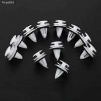 ✙✗  15Pcs Car Door Trim Panel Retainer Clips Fastener 9mm Hole Plastic Rivets Automobile  80999-VE000 For Nissan Infiniti