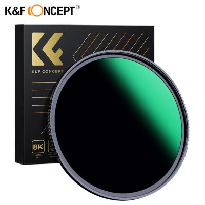 K&amp;F MRC Slim ND1000 52/58/62/67/72/77/82Mm Camera ND Filter Lens Super HD Glass Neutral Density Filter For Sony Canon Nikon