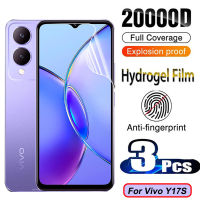 1-3ชิ้นสำหรับ Vivo Y17S ไฮโดรเจลฟิล์มสำหรับ Vivo Vivo Y27 Y 17S Y 27 VivoY17S VivoY27 4G 5G 2023ฟิล์มป้องกันหน้าจอโทรศัพท์ด้านหน้า