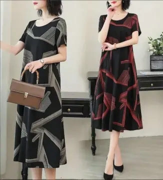 Buy Trendy Floral Longsleaves Swing Dress For Woman online