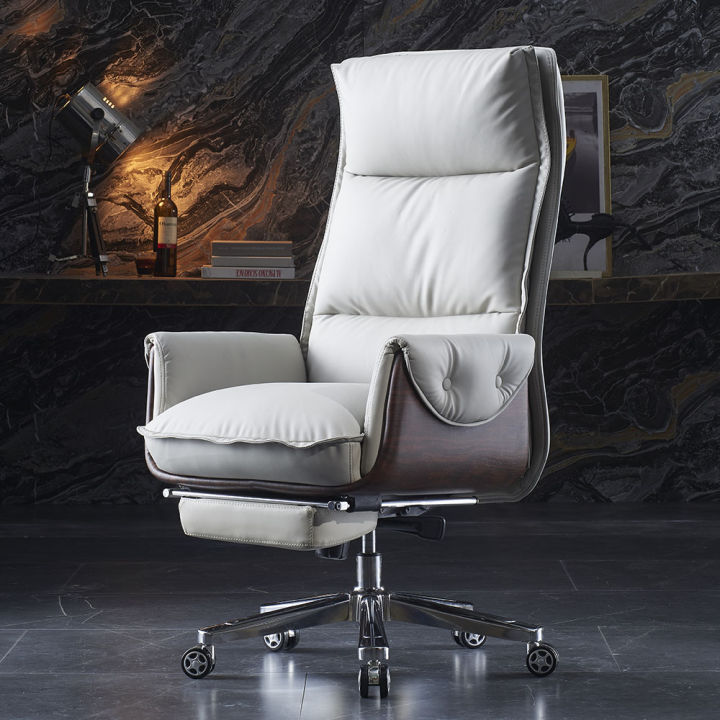 kooxjeans-leather-office-chair-ky07-เก้าอี้ทำงานหนังเก้าอี้ทำงานผู้บริหารเก้าอี้ทำงานคอมพิวเตอร์-leather-swivel-chair-ergonomic-desk-chair-for-home-office