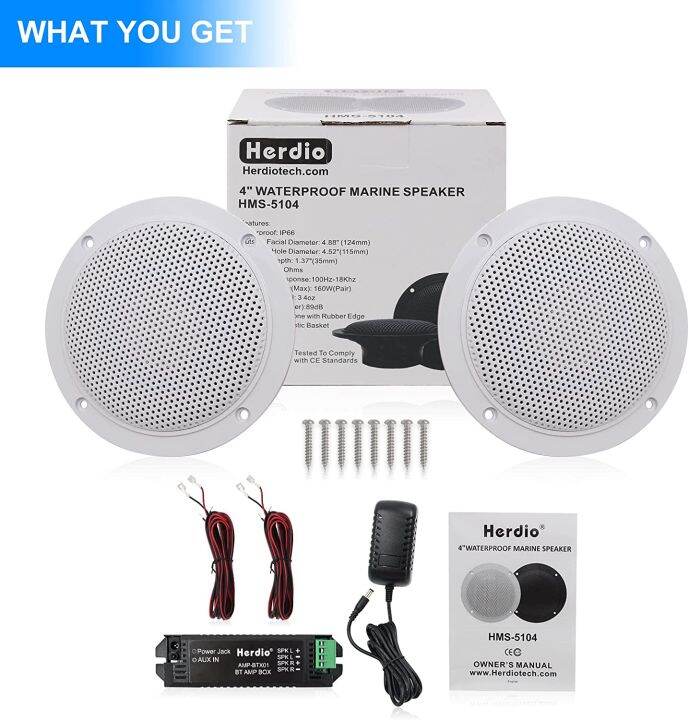 Waterproof bluetooth ceiling sales speaker