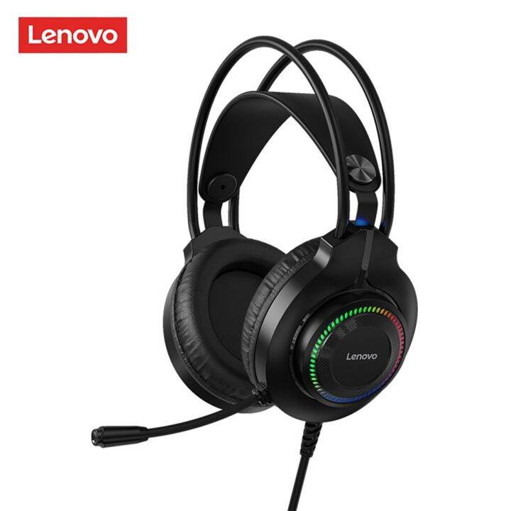 Lenovo G20 Gaming Headset Gamer Headphones Surround Sound Stereo Wired ...