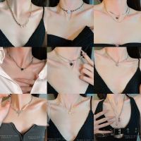 [COD] Design Necklace Korean Fashion Luxury Clavicle Chain Temperament Female