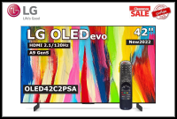 LG 42 นิ้ว OLED42C2PSA OLED EVO 4K SMART TV (HDMI 2.1/120Hz) ปี 2022 C2 Series สินค้า Clearance