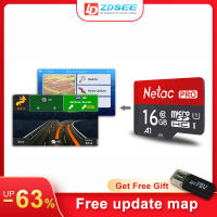 GPS map micro SD cards 16GB for windows Android system New latest Map free update for Gps Navigation EuropeRussiaspain etc