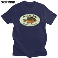 Novelty Bream Fishing Tee Tops For Men Short Sleeve Casual Fishermen Fish Retirement T-shirt Crew Neck Slim Fit Cotton T Shirt XS-6XL