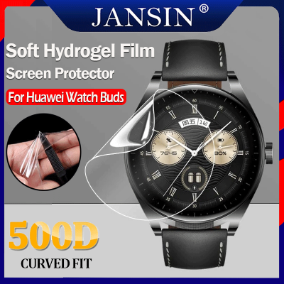 ฟิล์ม สําหรับ Huawei Watch Buds ฟิล์มไฮโดรเจลนิ่ม กันรอยหน้าจอ ไม่ใช่กระจกนิรภัย สําหรับ Huawei Watch Buds ฟิล์ม 2/4/6 ชิ้น