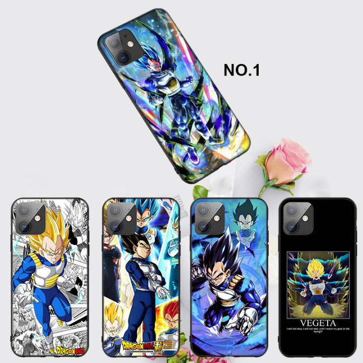 casing-หรับ-iphone-14-13-11-pro-max-11-mini-8-8-plus-199h-vegeta-dragon-ball-z-pattern-phone-เคสโทรศัพท์-อ่อนนุ่ม-tpu-shockproof-black-ปก