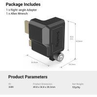 ส่งฟรี ส่ง Adapter HDMI USB-C BMPCC 6K PRO SmallRig 3289 อะแดปเตอร์ port แปลงสาย HDMI กล้อง Blackmagic อุปกรณ์เสริมกล้อง