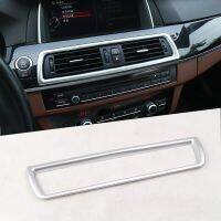 ABS Chrome Contral Air-Conditioning Outlet Cover Trim For BMW 5 Series F10 2011-2016 Car Essories 1 Pcs