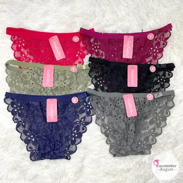 Sexy Women Lace Panties Underwear Lace Briefs Transparent Floral Soft  Lingerie