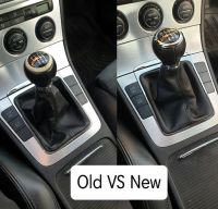 【DT】 hot  5/6 Speed Gear Shift Knob Lever Stick Gaiter Boot Cover Collar For Volkswagen For VW Passat B6 2005-2011 Car Styling Accessories