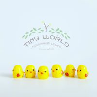 ลูกเจี๊ยบอ้วนกลมจิ๋ว แพ็ค 12 ตัว mini yellow chicks pack×12