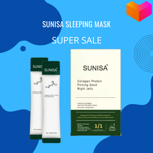 SUNISA Collagen Mask Jelly Sleeping Mask Hydrating Moisturizing