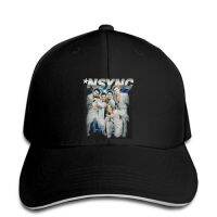 Nsync Mens Tearin Up My Heart Baseball cap Black snapback hat Peaked