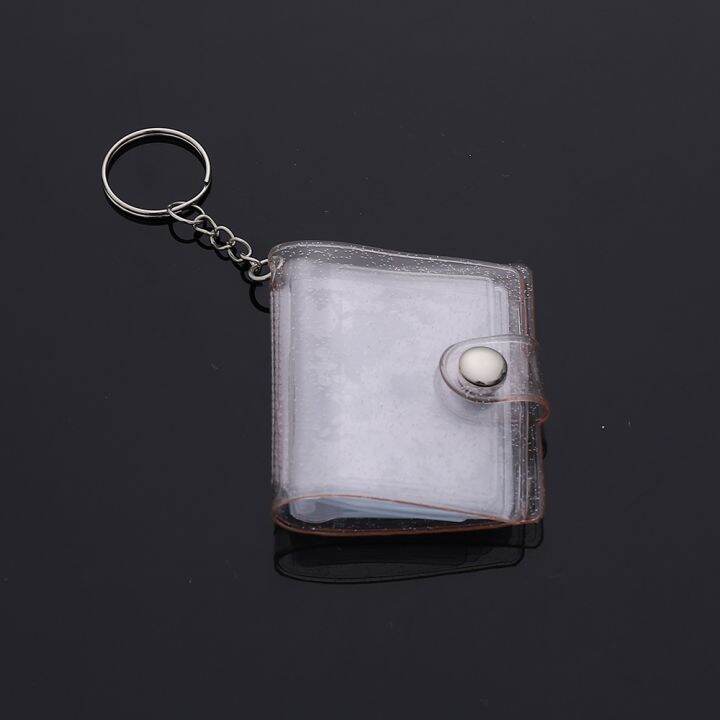 20-pages-mini-photo-album-keychain-small-instant-picture-album-pendant-id-photo-storage-interstitial-pocket-keyring-lover-memory