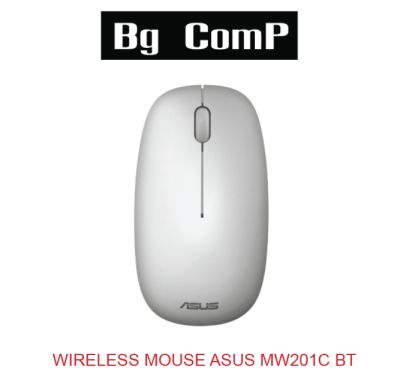 WIRELESS MOUSE (เมาส์ไร้สาย) ASUS MW201C BT & 2.4GHz WIRELESS MOUSE (GRAY)