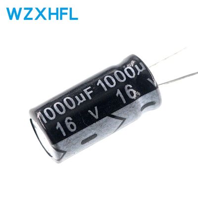 10PCS 1000 uF 16 V 8*12 DIP aluminum Electrolytic capacitor 1000uF 16V 16V 1000uF 16V 1000uF WATTY Electronics