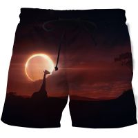 Casual Meteor Swimming Shorts Men Beach Shorts Kids Boys Breathable Surf Board Shorts Quick Dry Swimsuit Summer Sports Trunks