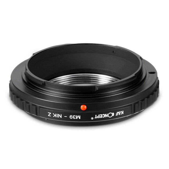 new-k-amp-f-concept-adapter-for-leica-m39-mount-to-nikon-z6-z7-z50-camera-free-shipping