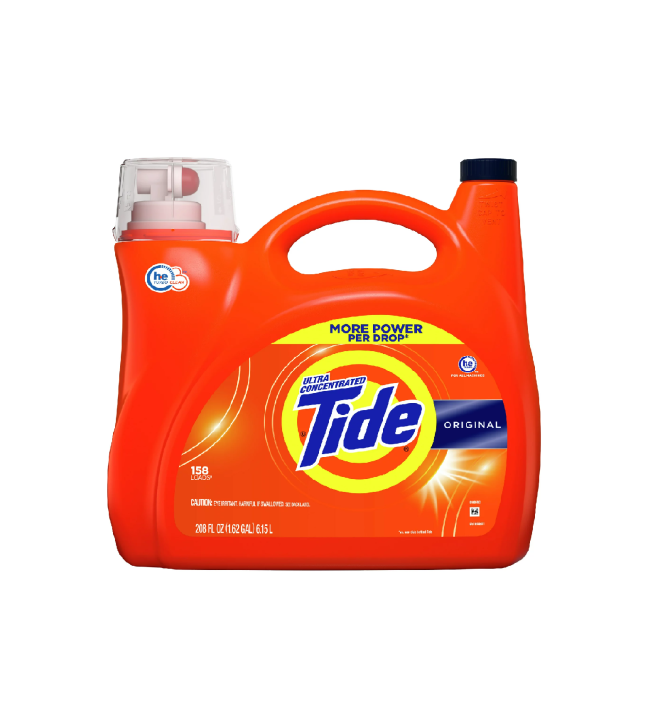 Tide Ultra Concentrated Liquid Laundry Detergent, Original, 158 loads