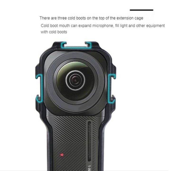 for-insta360-one-rs-1-inch-aluminum-alloy-cage-vertical-frame-multifunctional-anti-drop-and-collision-metal-frame