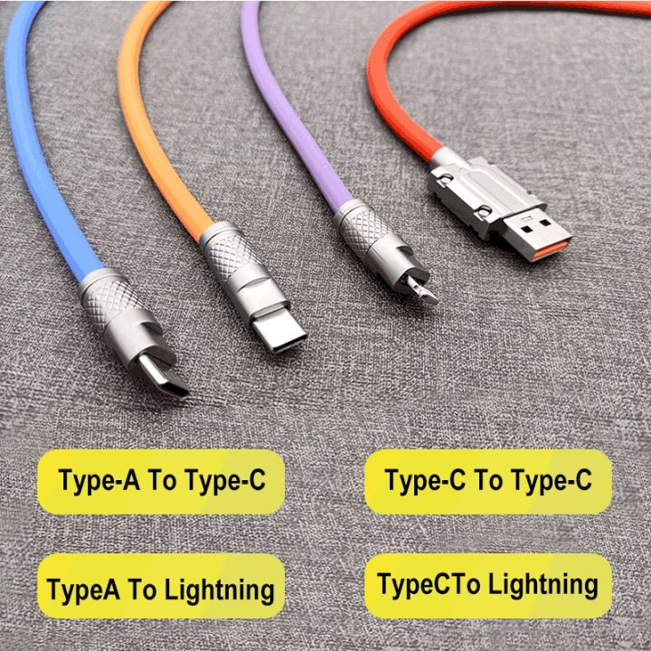 type-c-to-lightning-liquid-สายซิลิโคน-pd-27w-สำหรับ-iphone-13-12-11-pro-max-xr-xs-x-7-8-plus-se-สายไฟขนาดเล็ก