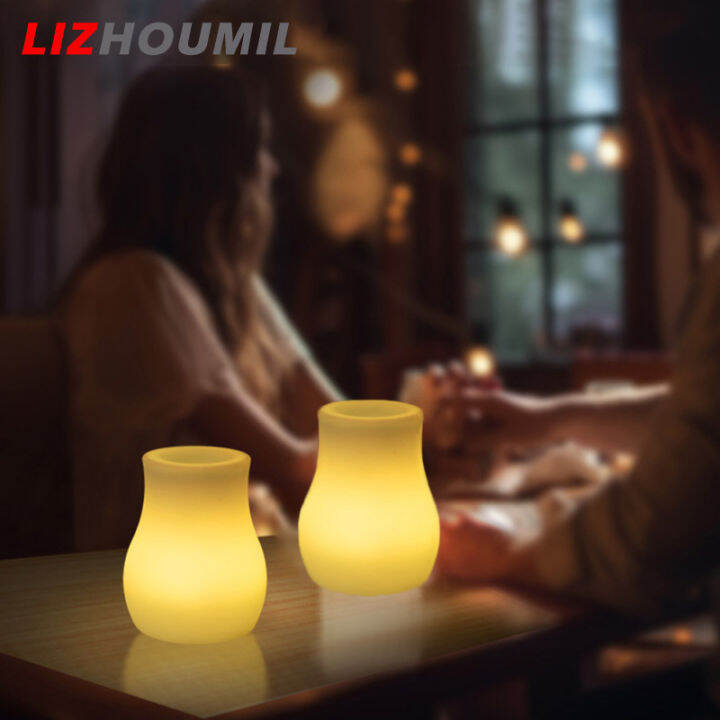 lizhoumil-ไฟกลางคืนตกแต่งเดสก์ท็อป16สีไฟกลางคืนแจกันเรืองแสงสีสันสดใส-led-สำหรับ-ktv-บาร์ร้านอาหารห้องนอน